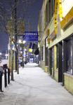 A Snowy Chicago Street